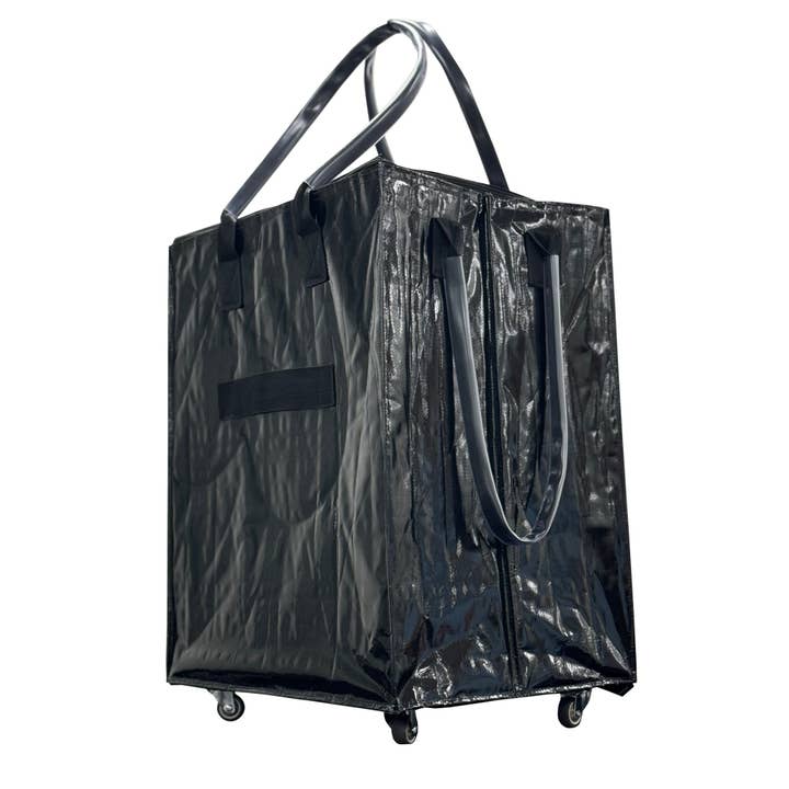Glory Haus - Wholesale Luggage - Black Rolling Bag