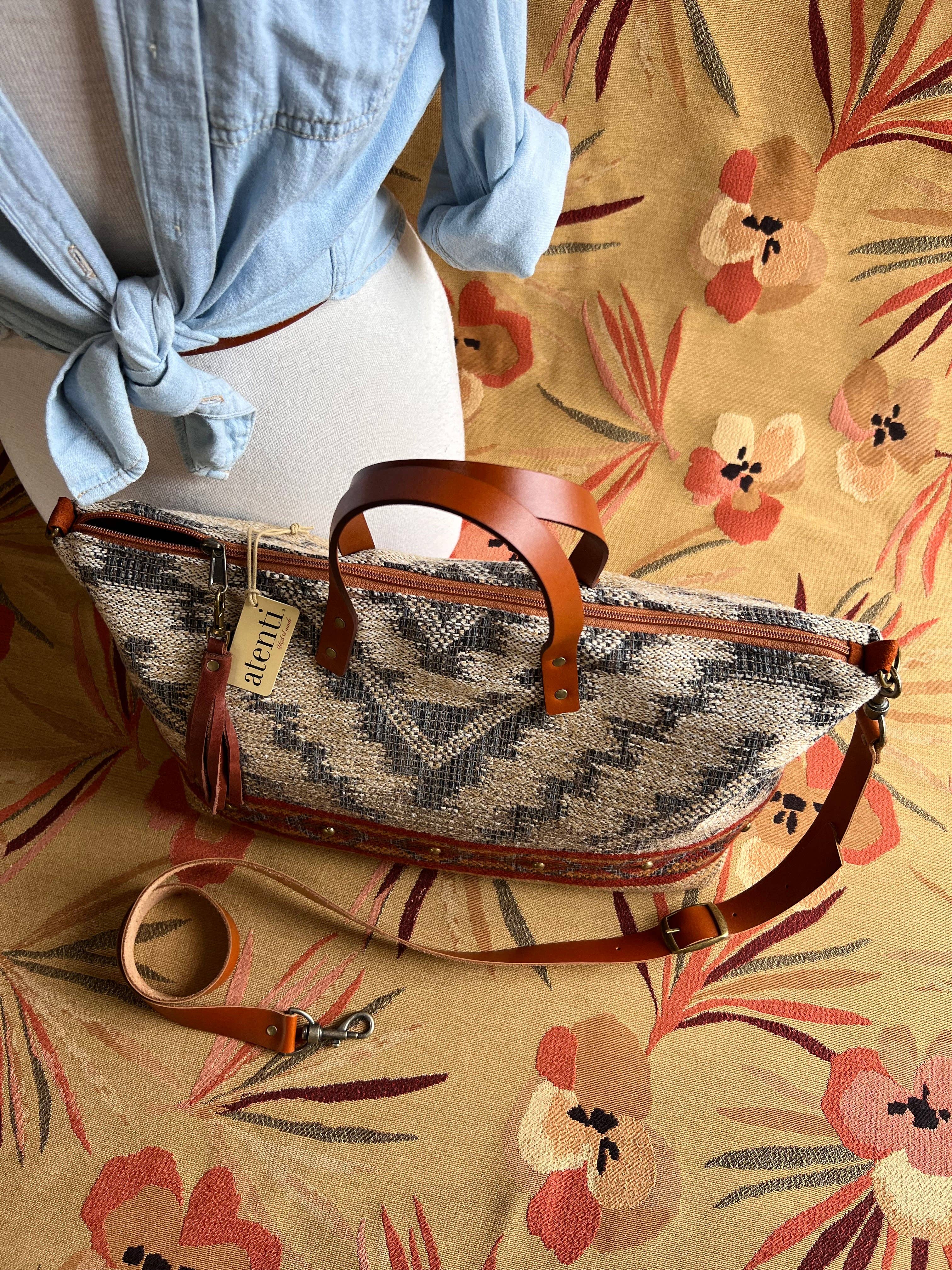 Atenti - Wholesale Tote Bag - Women's - USA Handcrafted Carryall Tote Bag, Chapparal Buddy Bag2