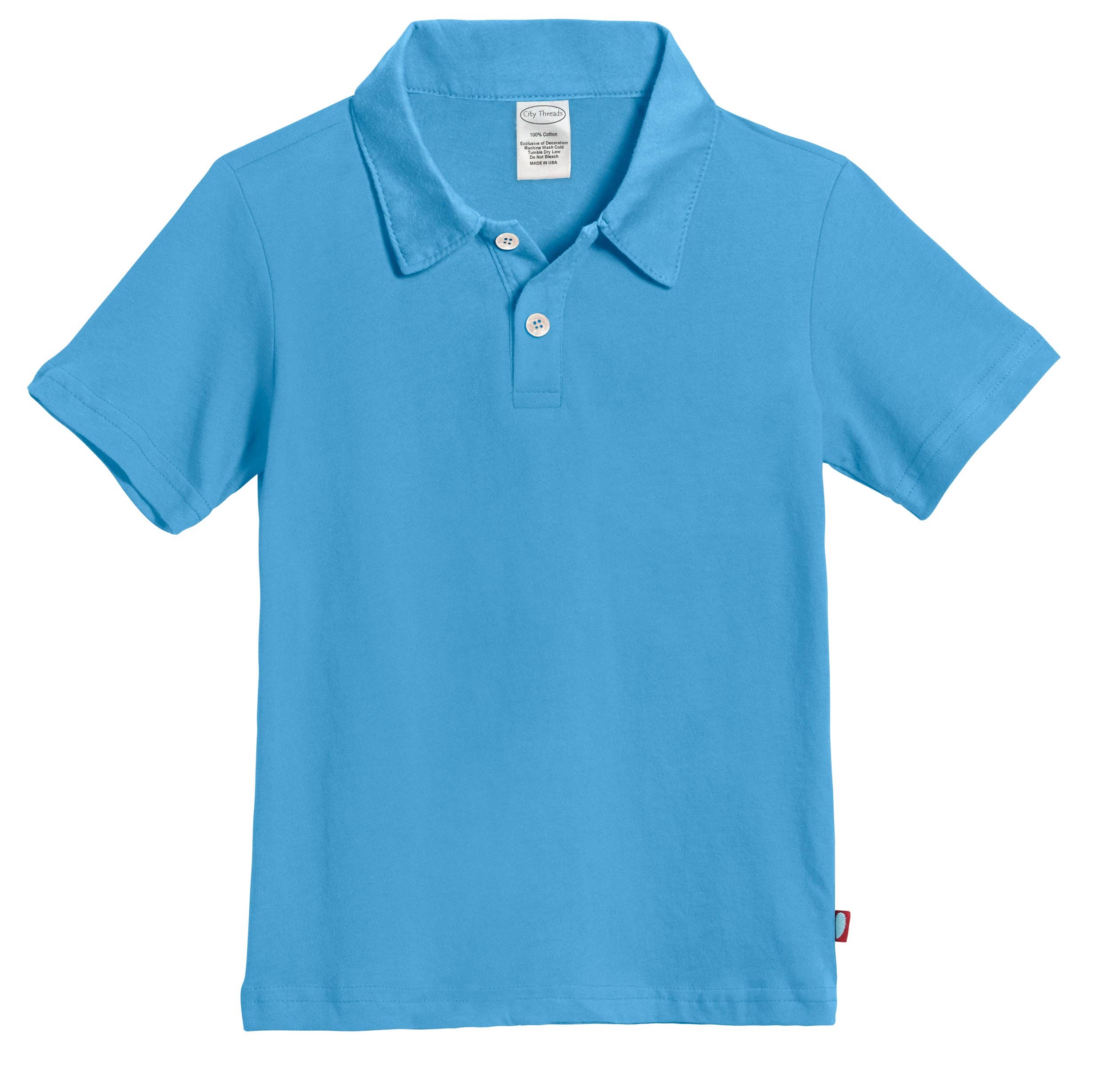 City Threads - Wholesale T-Shirt - Kids - Soft Cotton Jersey 2 Button Polos9