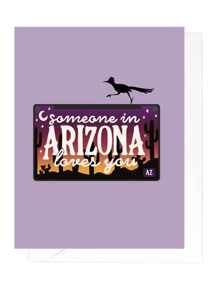 Arizona Card – Someone in Arizona Loves You Greeting Card for wholesale by Creative Kind