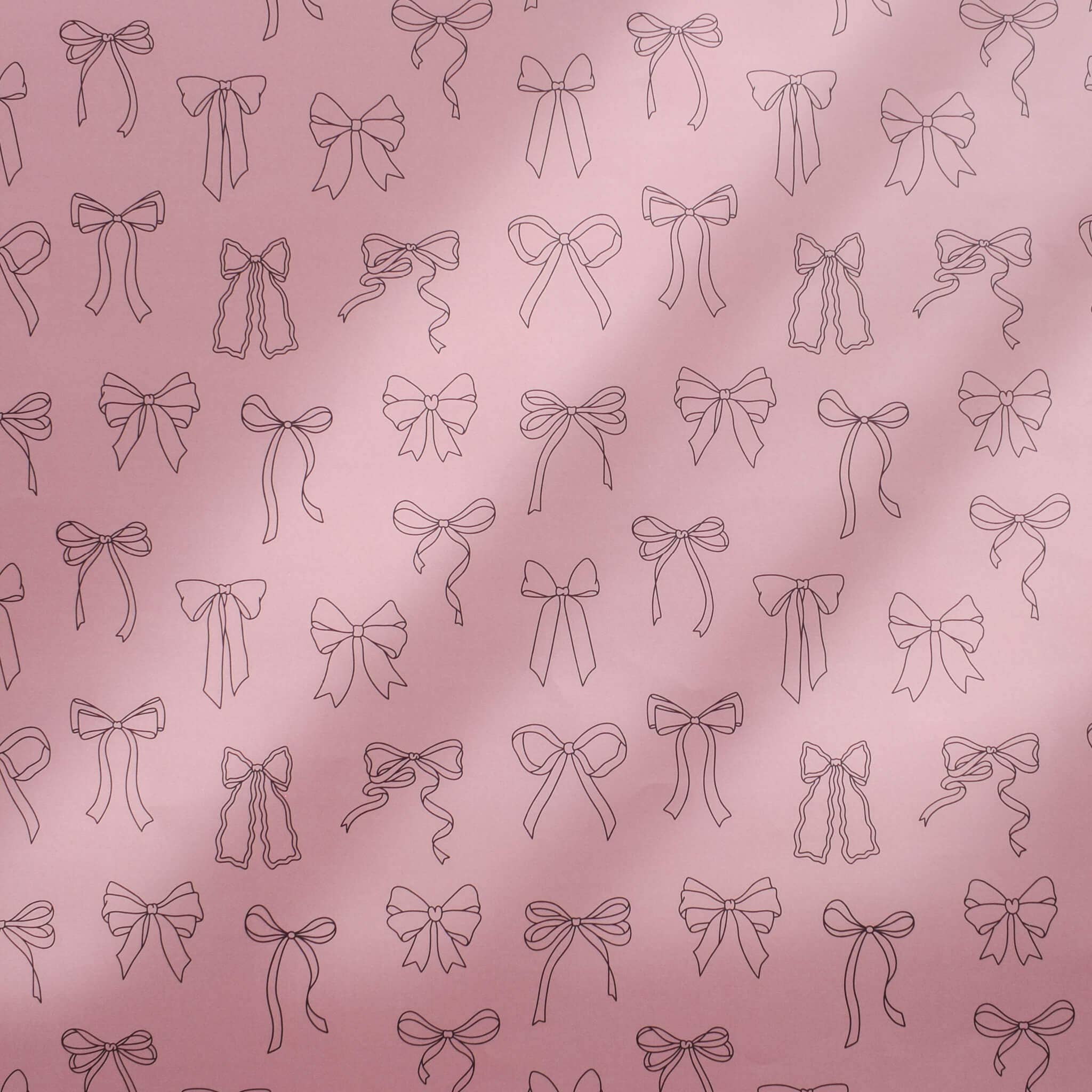 Jennifer Tune - Wholesale Flat Wrap - Pink Bows Gift Wrap1
