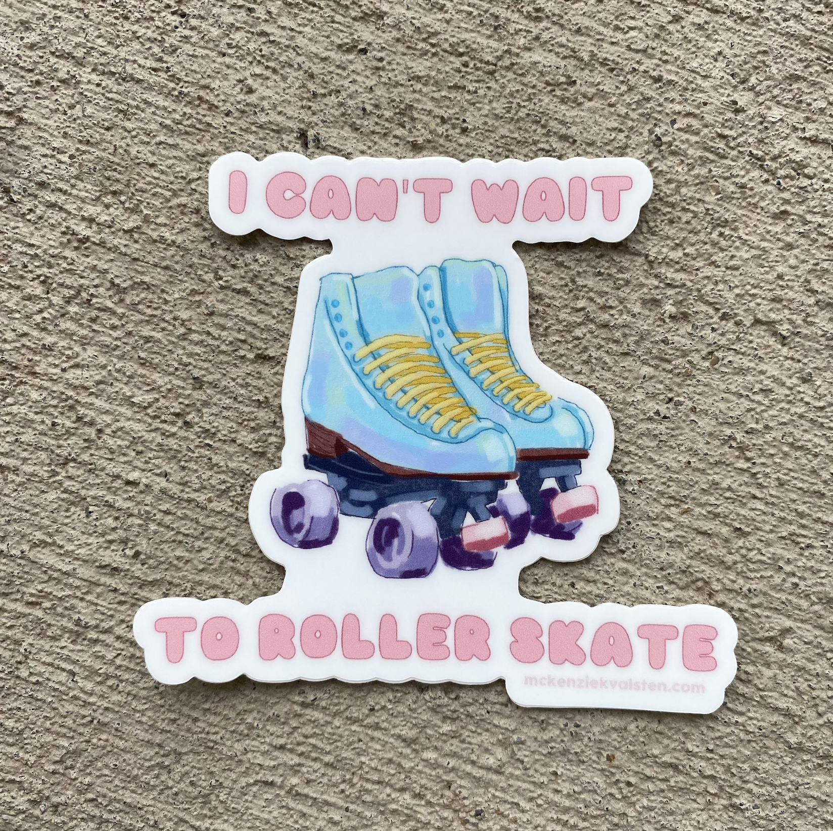 Mckenzie Kvalsten - Wholesale Sticker - Roller Skate Sticker2