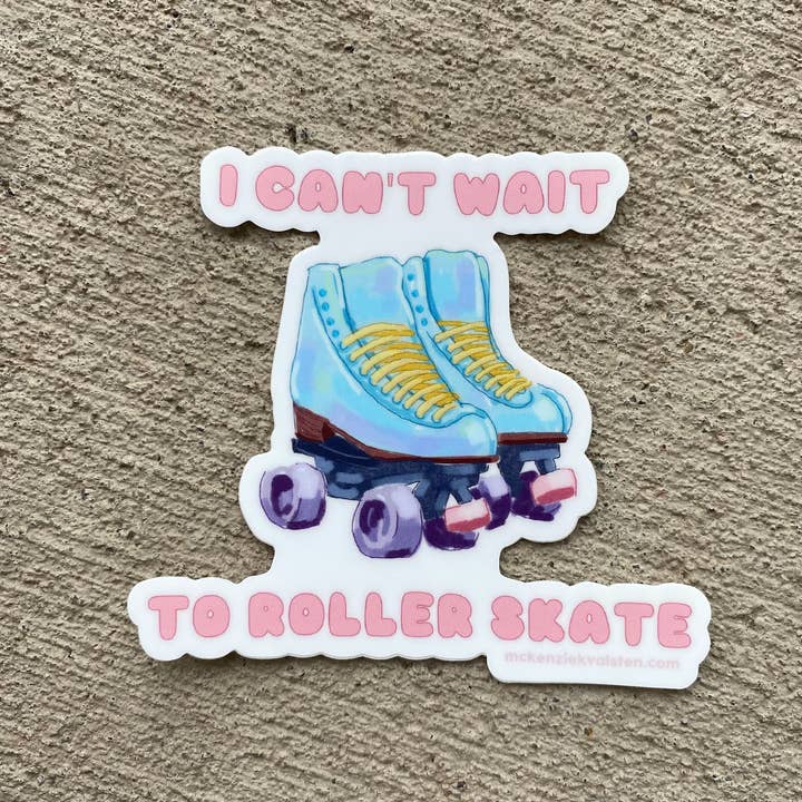 Mckenzie Kvalsten - Wholesale Sticker - Roller Skate Sticker2