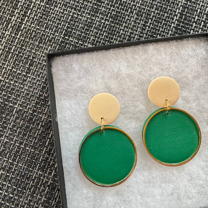 Denise | Dangle Earrings (in 2 colors) for wholesale by Understated Clay