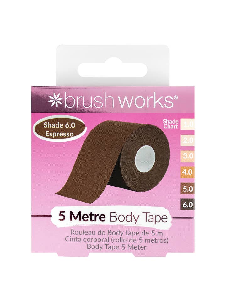 Soinvogue - Wholesale Fashion/Breast Tape - Women's - Brushworks Body Tape Shade 6.0 - Espresso