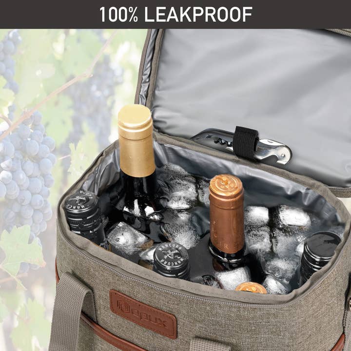 OPUX - Wholesale Wine Tote - 6 Bottle Wine Carrier Bag20