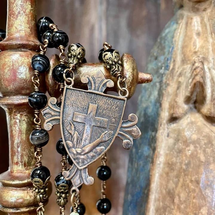 Seraphym - Wholesale Ketting met gebedskralen - GLORIE VAN GOD ERFSTUK ROZENKRANS5