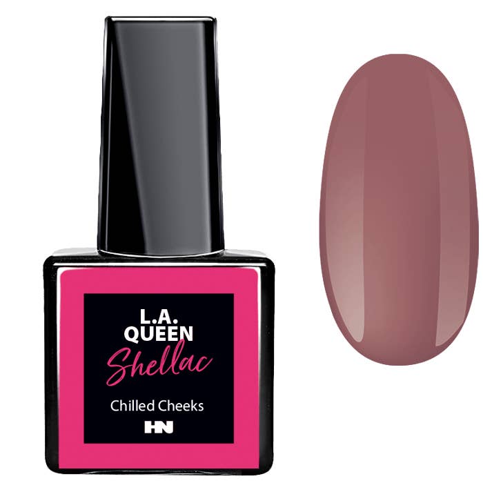 L.A. Queen UV Gel Shellac Chilled Cheeks #28 15ml for wholesale by HOLLYWOOD NAILS