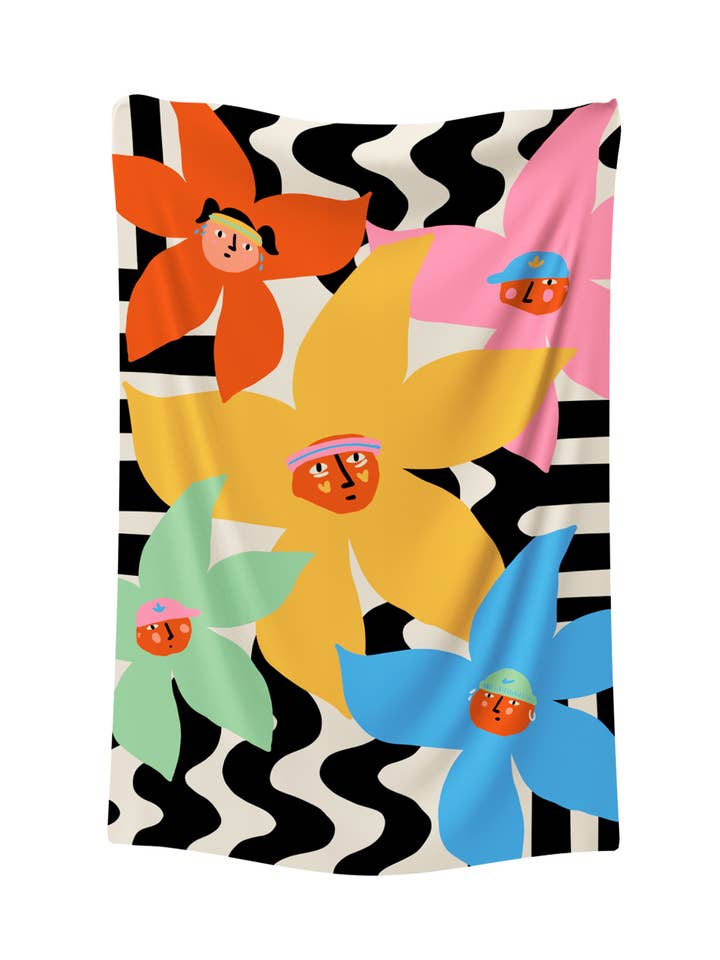 Pareo SPORTY FLOWERS för wholesale av STUDIO ARDE