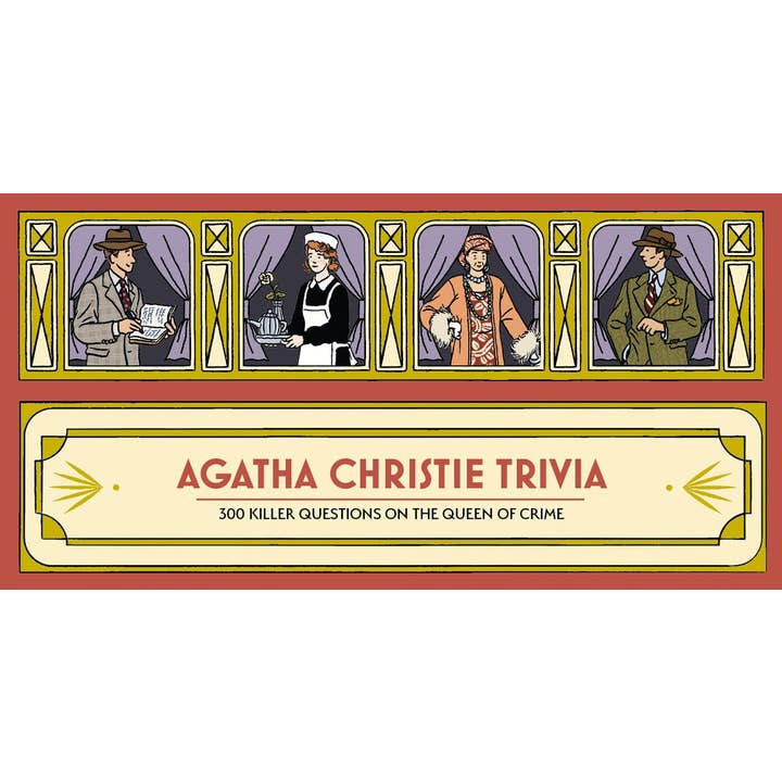 Agatha Christie Trivia by (Reference Cards) for wholesale by HACHETTE UK LTD X LAURENCE KING