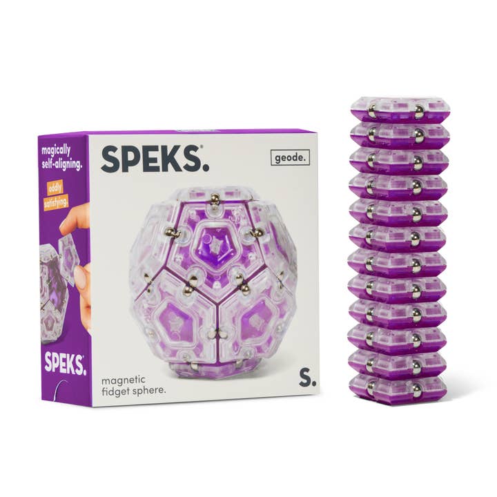 Speks - Wholesale Fidget Toy - Kids - Geode Assorted Case Pack6