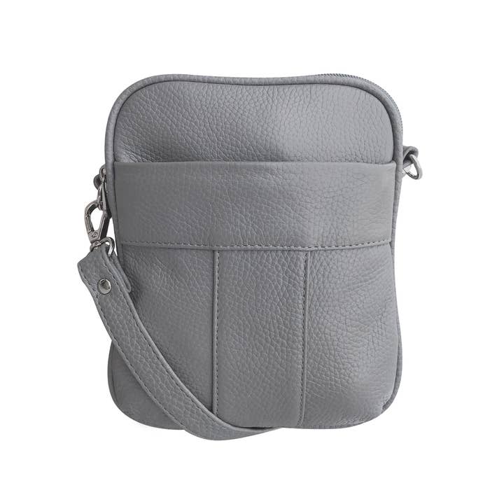 Roma Leathers, Inc. - Wholesale Crossbody Bag - Women's - W008 cowhide leather crossbody1