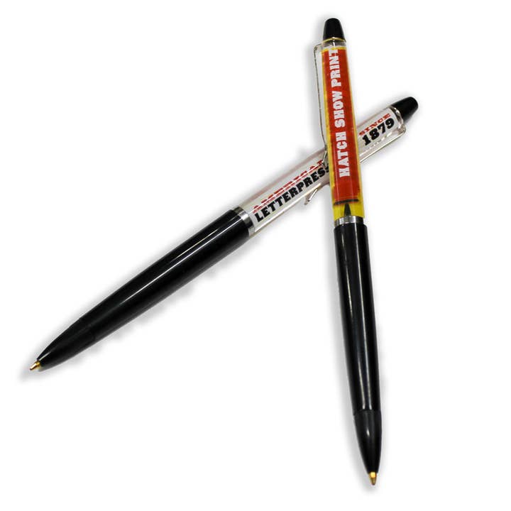 Brayer Floaty Pen for wholesale by Hatch Show Print