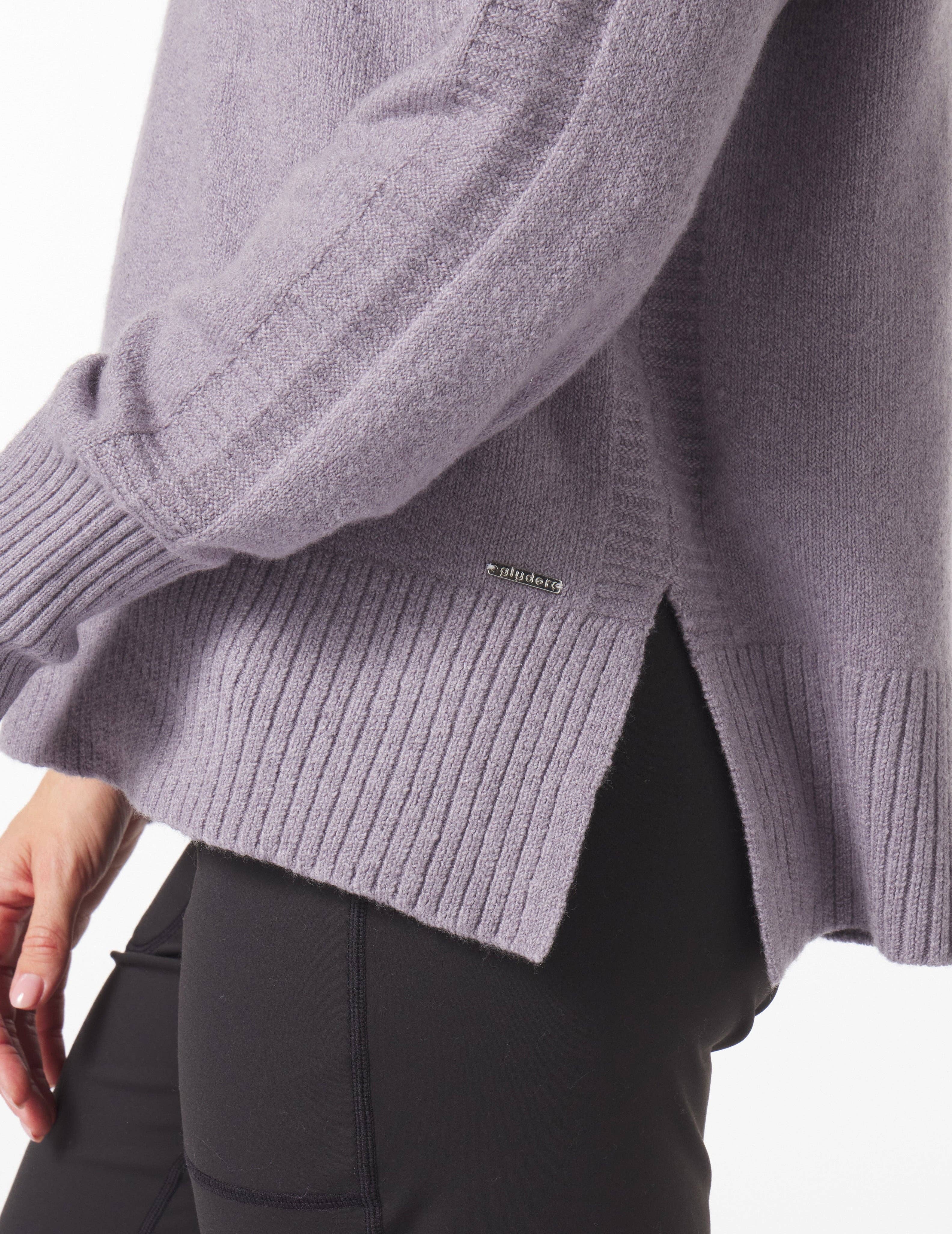 Elevated Knit Crew: Dusty Lavender for wholesale on Faire3