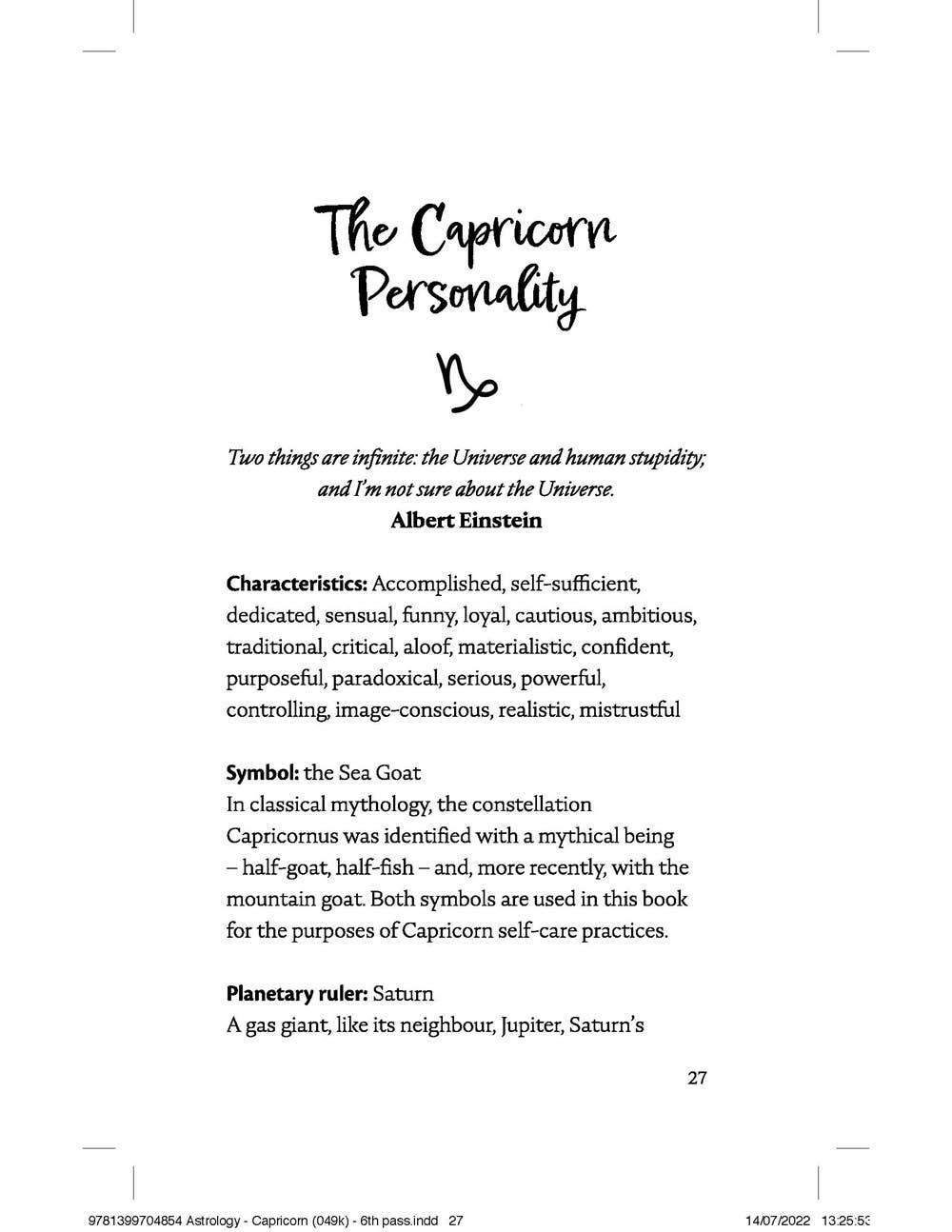 Texas Bookman - Wholesale Self-help and personal development - Capricorn : Astrology Self-Care2