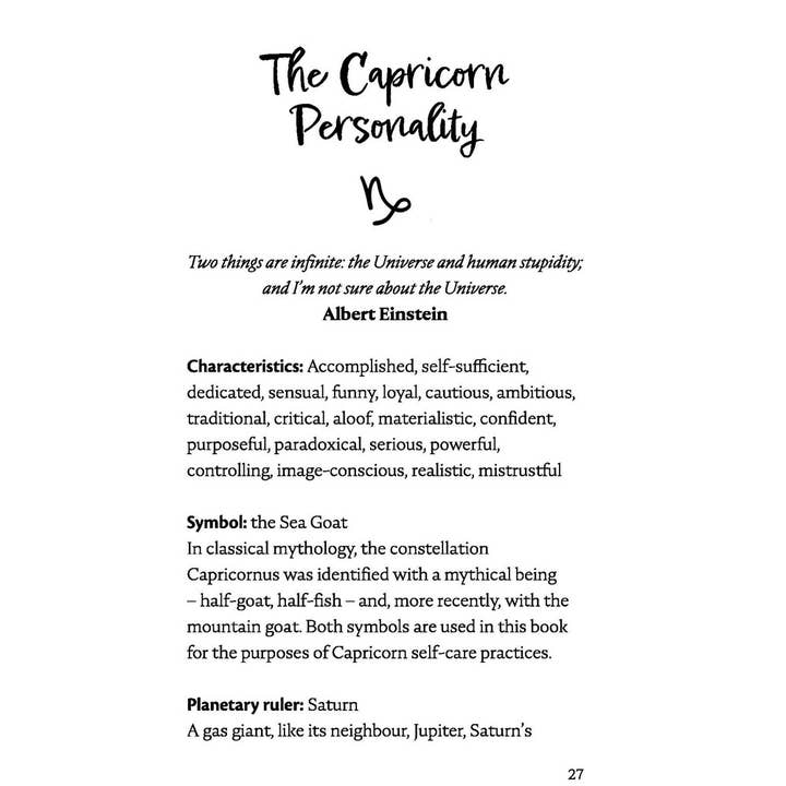 Texas Bookman – Großhandel Selbsthilfe und Persönlichkeitsentwicklung – Steinbock: Astrologie-Selbstpflege2