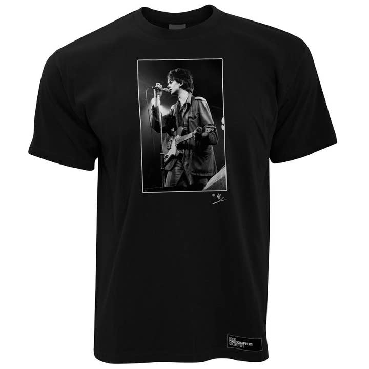 Camiseta masculina Echo & The Bunnymen live AP por atacado de Rock Photographers Collective