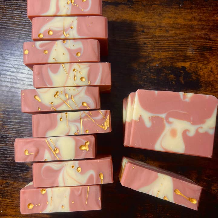 Coconut Rose for wholesale by Blue Root Soaps