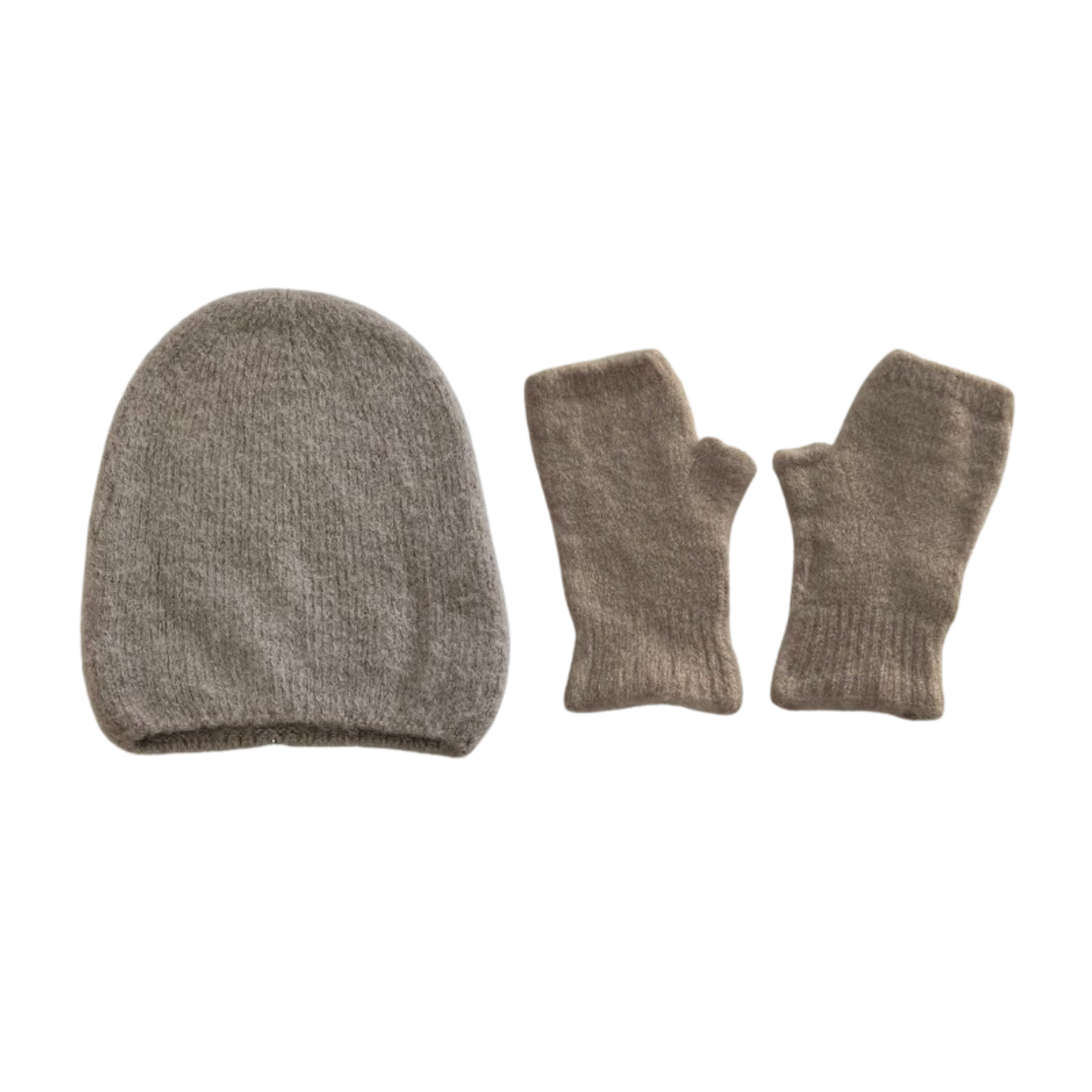 NOELINE – Conjunto de acessórios de inverno – Mulher por atacado – Chapéu alfa bebé & mitenes 7408/740214