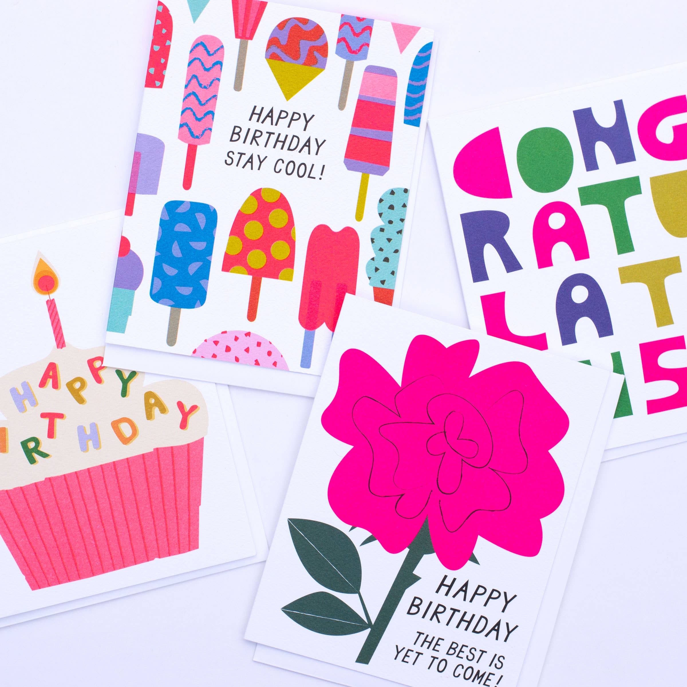 Banquet Workshop - Wholesale Birthday Card - Happy Birthday Cupcake Sprinkles Note Card1