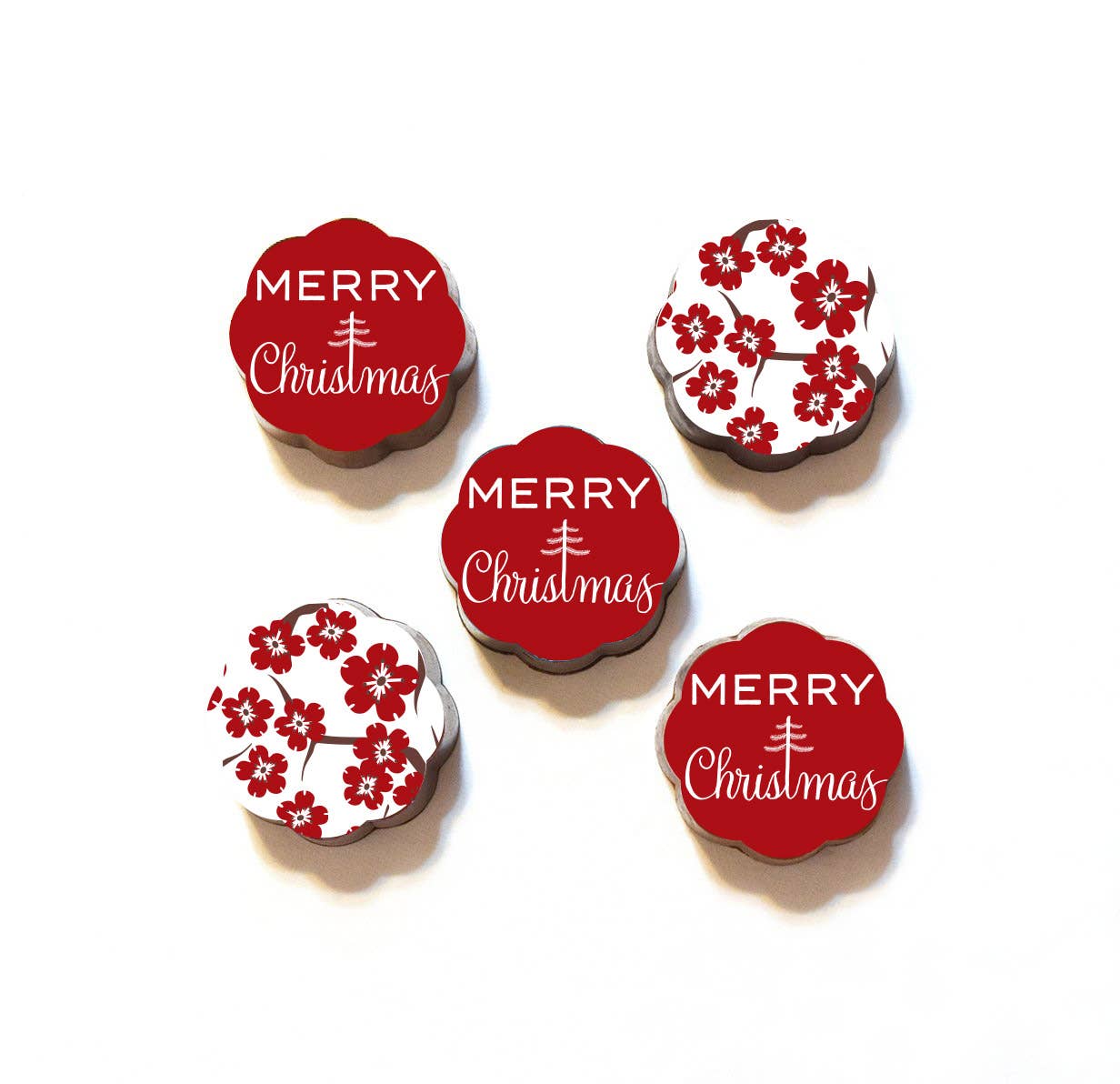 Chouquette – wholesale Chokladkartong – December Chokladkola Grossistlåda 24 lådor med 5 st2