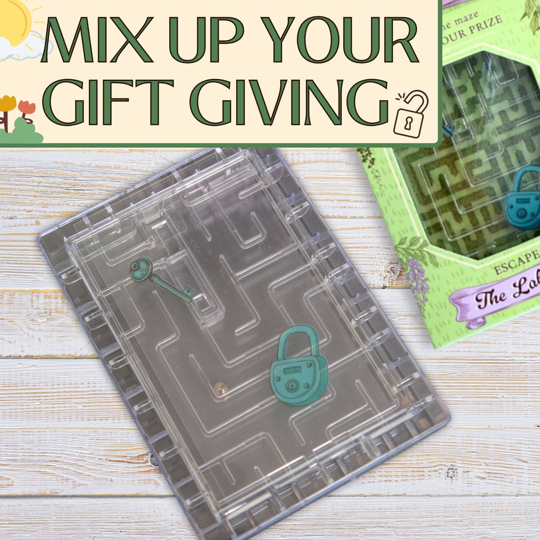 Boxer Gifts - Vente Cadeau amusant/original - Labyrinthe de Jardin Puzzle Évasion Labyrinthe - Cadeaux de Jardinage3