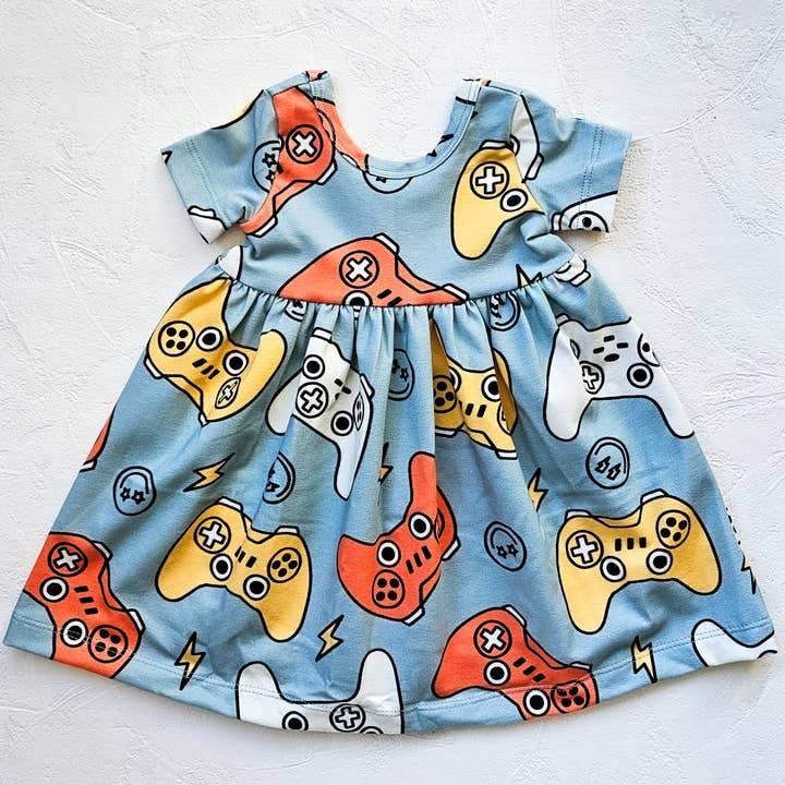 Game all Day Dress for wholesale by Peanut and Bumble