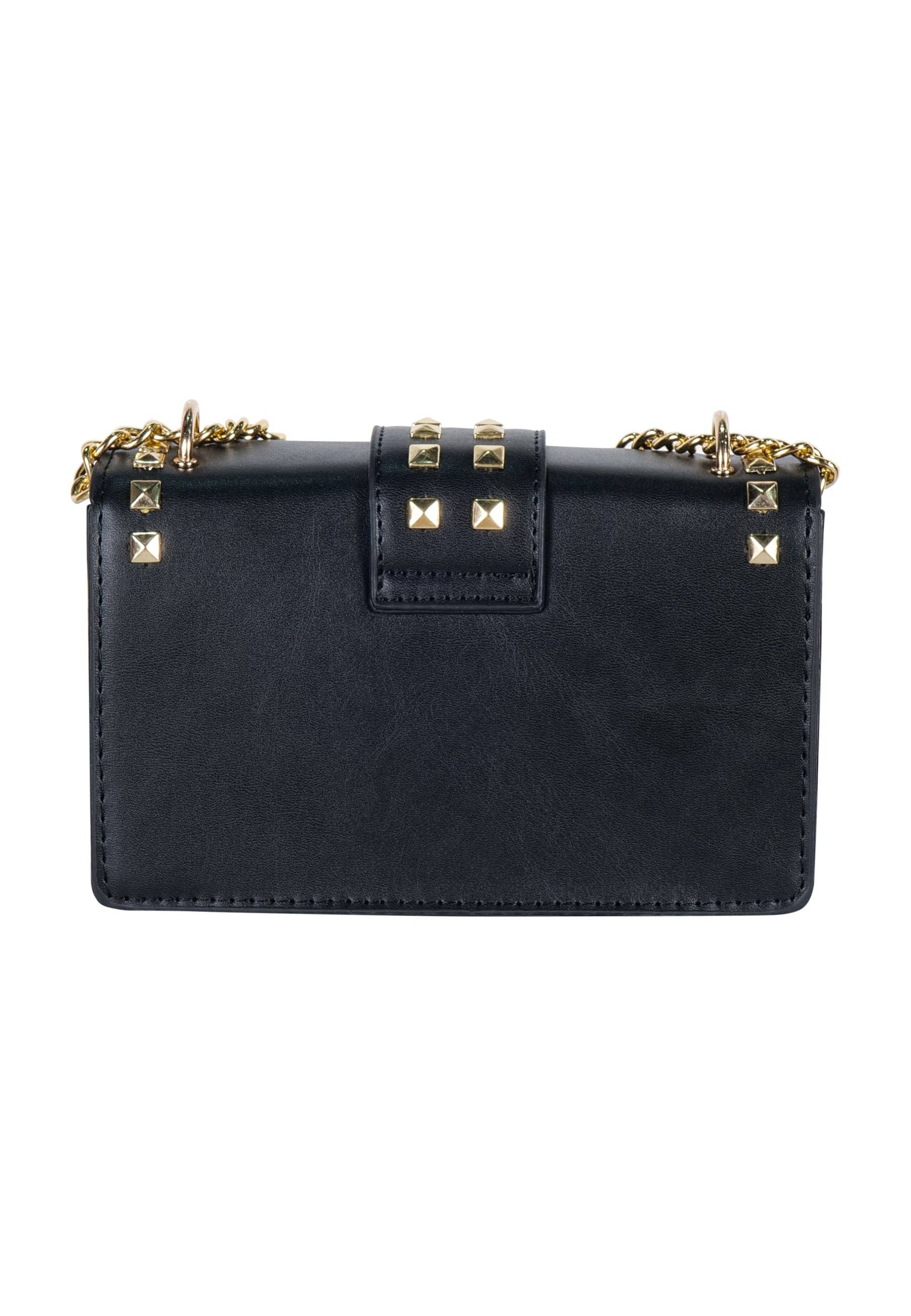 SORT Sort taske med gyldne nitter for engroshandel på Faire2