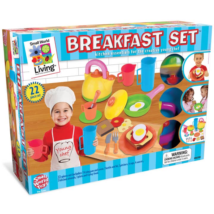 Young Chef's Frühstücksset 22-tlg für den Großhandel von Small World Toys