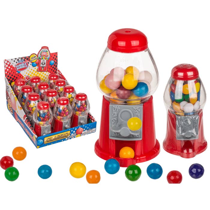 Out of the blue KG - Wholesale Toy Wand - Kids - Red Gumball Machine, with ca. 25 g chewing gums, - 01/0046#0