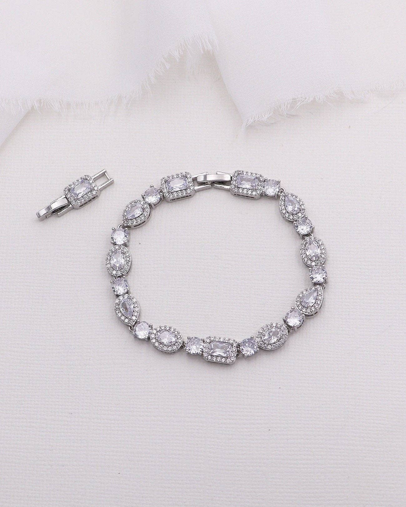 allureweddingjewelry – Pulseira de ténis por atacado – Pulseira Nupcial Cassie2