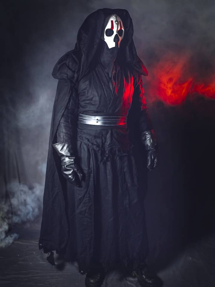Outcast Props - Vente Déguisement – unisexe - Ceinture en cuir Dark Nihilus, Star Wars Cosplay
