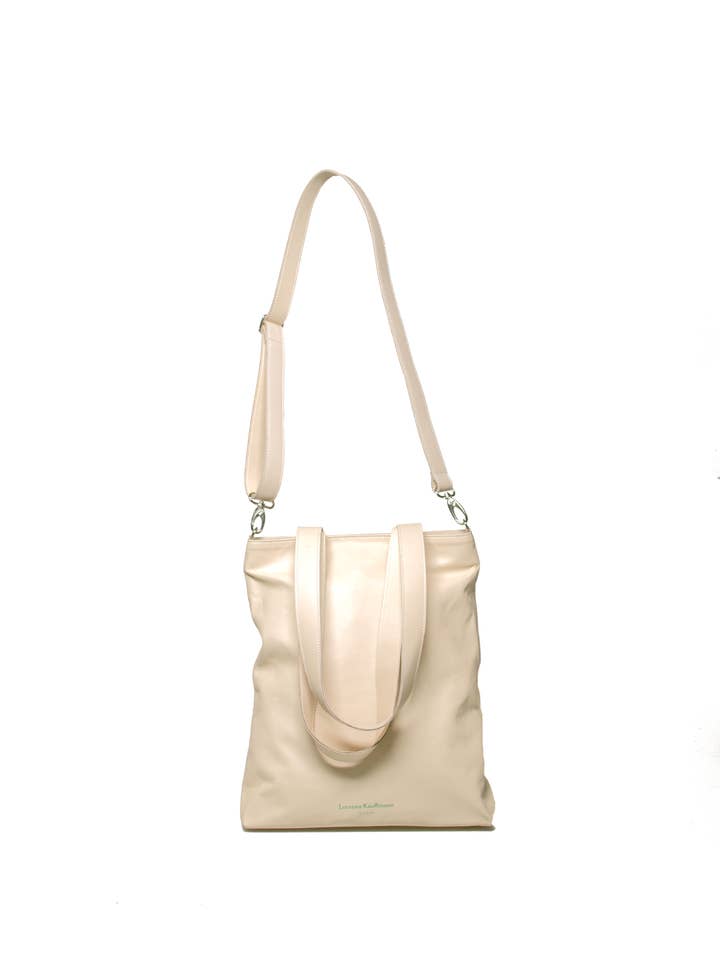 Borsa a tracolla - LK Tote Tapioca Beige per la vendita all'ingrosso da parte di Lucrezia Kauffmann