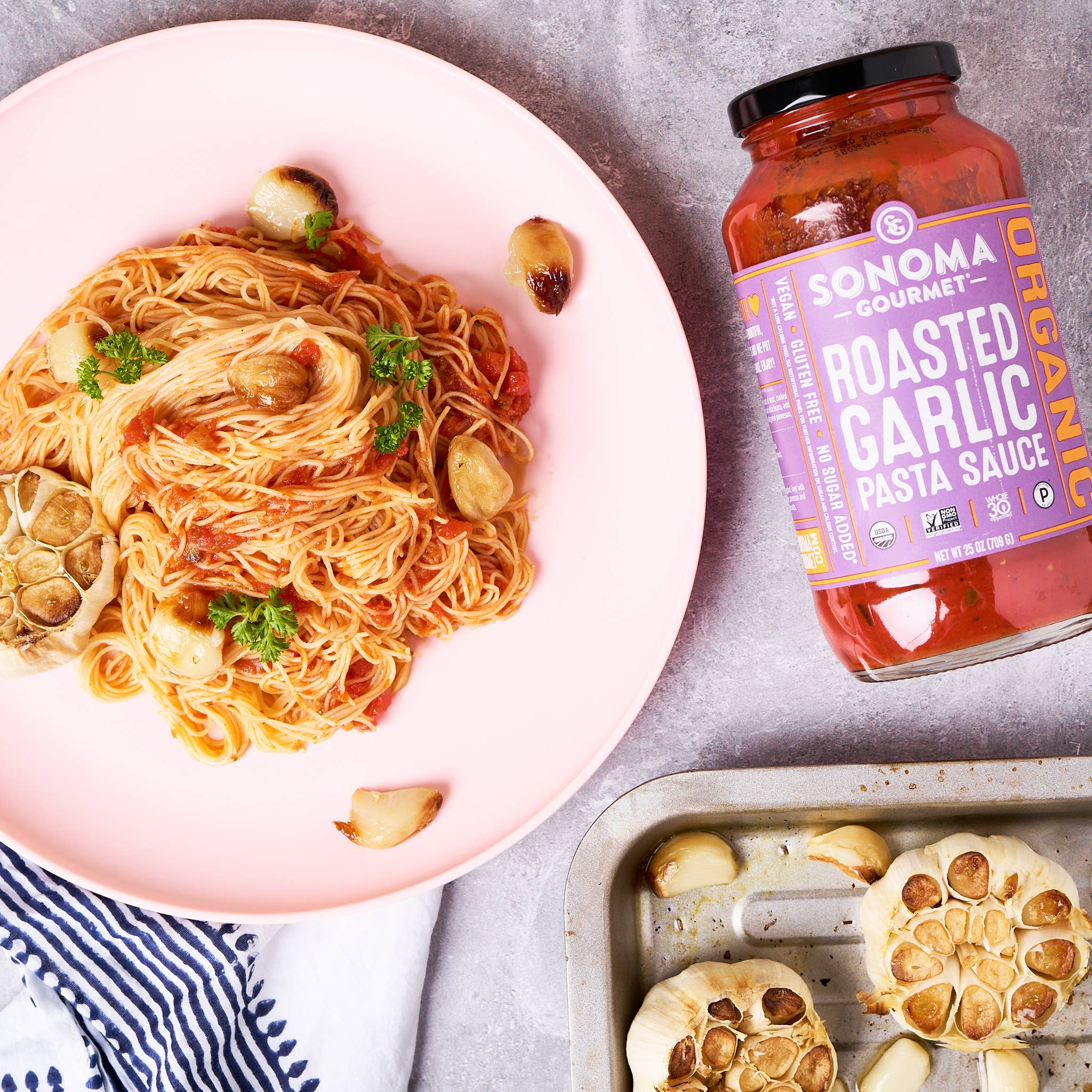 Sonoma Gourmet - Wholesale Pasta Sauce - Roasted Garlic Pasta Sauce2