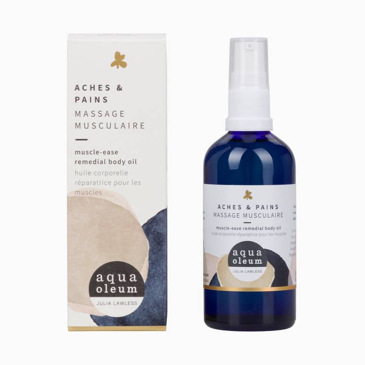 Aches & Pains Body Oil for wholesale by Aqua Oleum