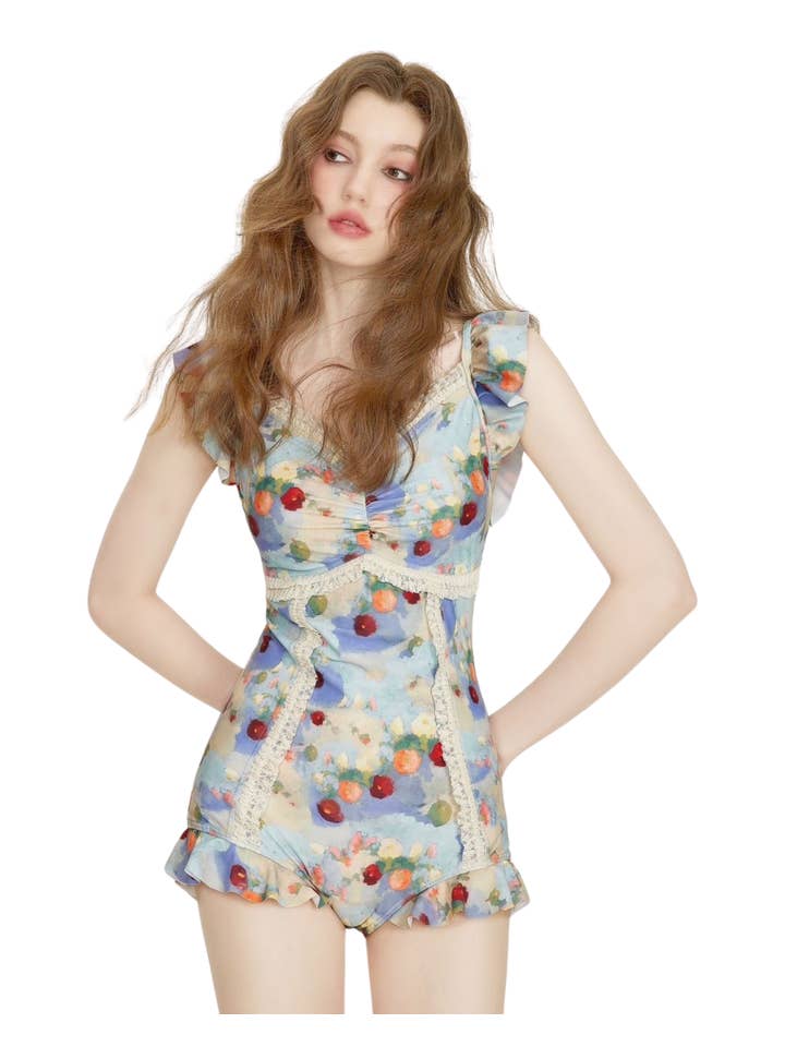 Multi Colored Sunberry Bloom Mommy & Me Set for wholesale on Faire17