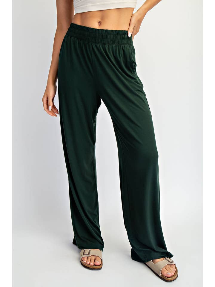 Rae Mode - Wholesale Pants - Women's - VISCOSE MODAL WIDE LEG PANT40