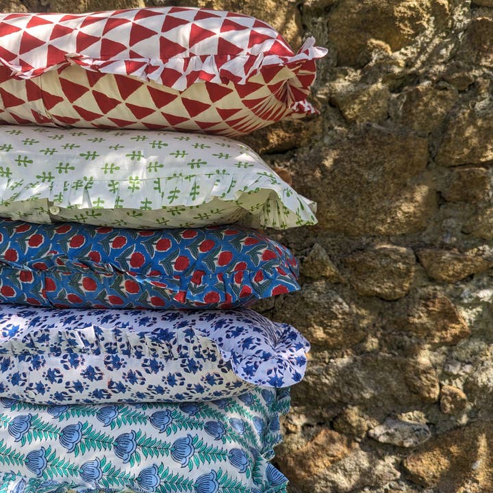 LNH EDIT - Wholesale Throw pillow cover - Sophie Frill Cushion Cover, 2 sizes5