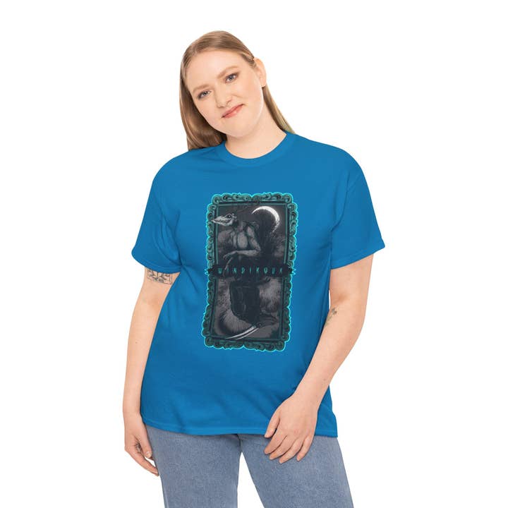 LVB Art - Wholesale T-Shirt (Graphic) - Unisex - As Above So Below Wendigo Unisex Heavy Cotton Tee62