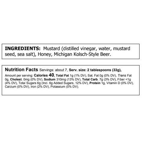 Food For Thought - Wholesale Mustard - Truly Natural Beer and Honey Mustard