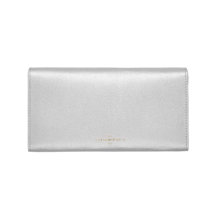 Återvunnet Läder Plånbok - Faraway Silver för wholesale av The Elsewhere Co