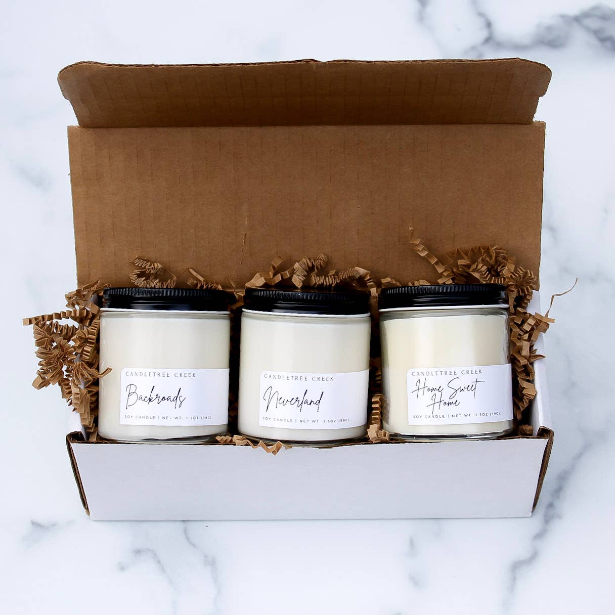 Candletree Creek - Wholesale Jar/Filled Candle - Home Sweet Home 3.5oz Candle2