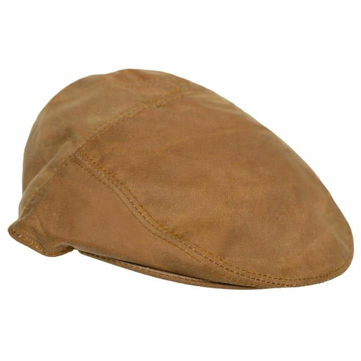British Men's Flat Cap Hunting Tan Casual Hat Shooting for wholesale by Lesa collection