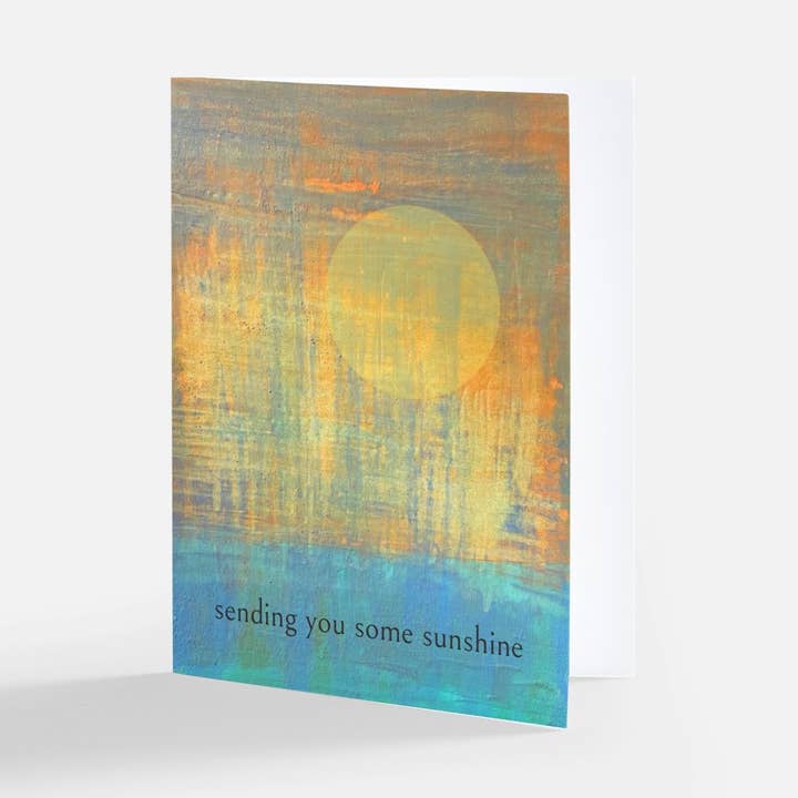 mary draper design - Wholesale Encouragement Card - Sending Sunshine card0