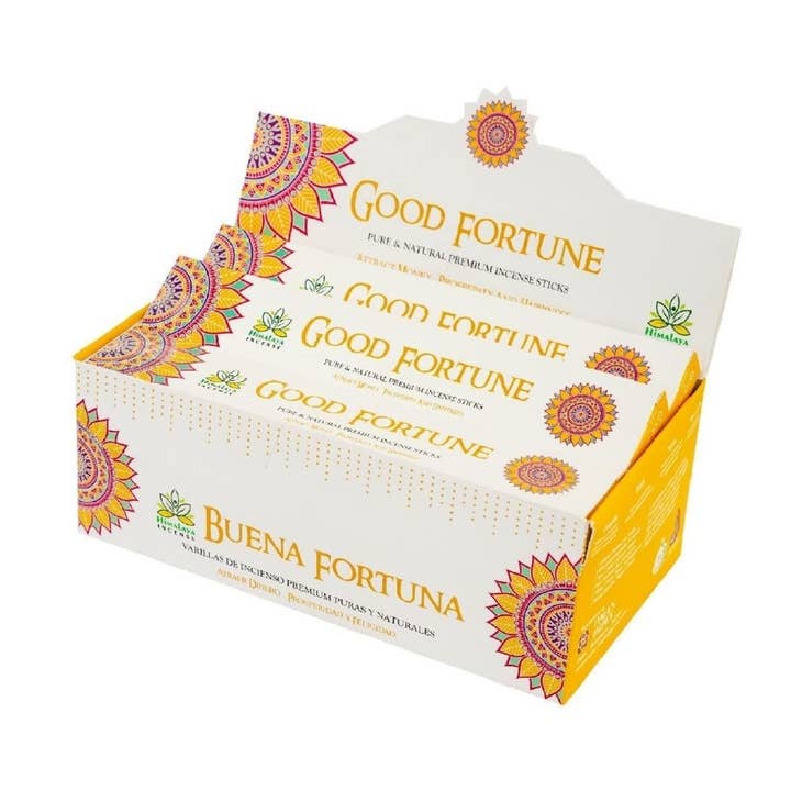 Encens Himalaya - Good Fortune pour la vente par Earths Elements Wholesale