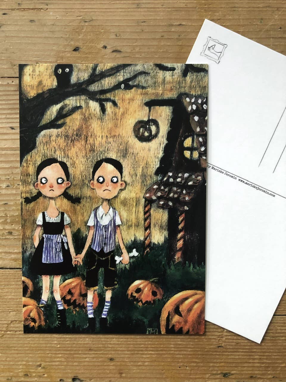 Marieke Jeromin - Wholesale Postcard - Postcard - Hansel and Gretel1