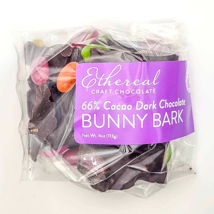 Bunny Bark in Cello Bags (each) for wholesale by Ethereal Confections