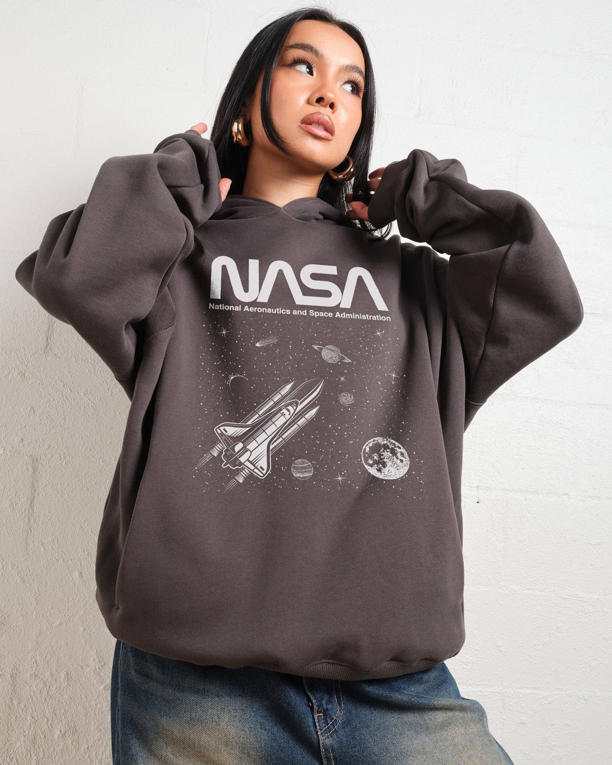 Threadheads - Venta al por mayor Sudadera con capucha - Mujer - Sudadera con capucha NASA Galaxy
