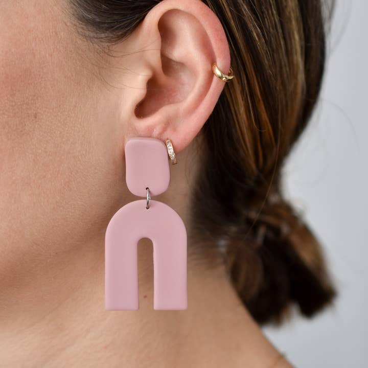 Camille Hay Jewelry - Wholesale Dangle Earrings - Organic Arches