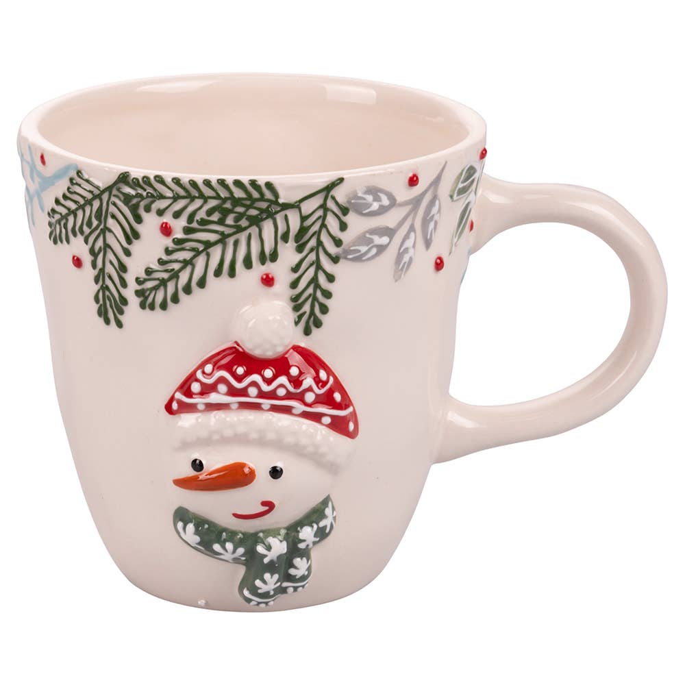 VdE Tivoli 1996 - Venta al por mayor Vaso/copa - TAZA DE NAVIDAD 500 ML EN RELIEVE 2SURT3